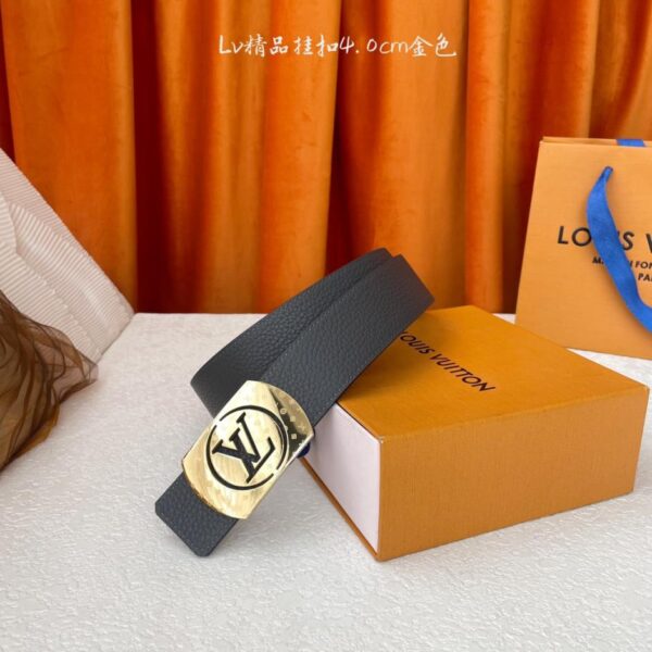 repliche,replica,perfette,siti di,affidabili,migliori siti,dove comprare,1:1,scarpe da ginnastica 【LOUIS VUITTON】Qualità originale classica, classico motivo litchi bifacciale, fibbia originale in acciaio di alta qualità, larghezza 4,0 cm (ZOWFT)
