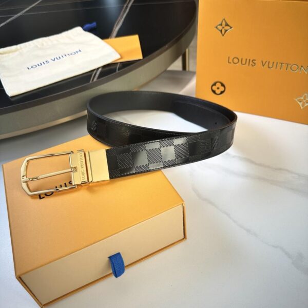 repliche,replica,perfette,siti di,affidabili,migliori siti,dove comprare,1:1,scarpe da ginnastica Cintura originale da uomo LOUIS VUITTON, larghezza 35 mm (S2XME)