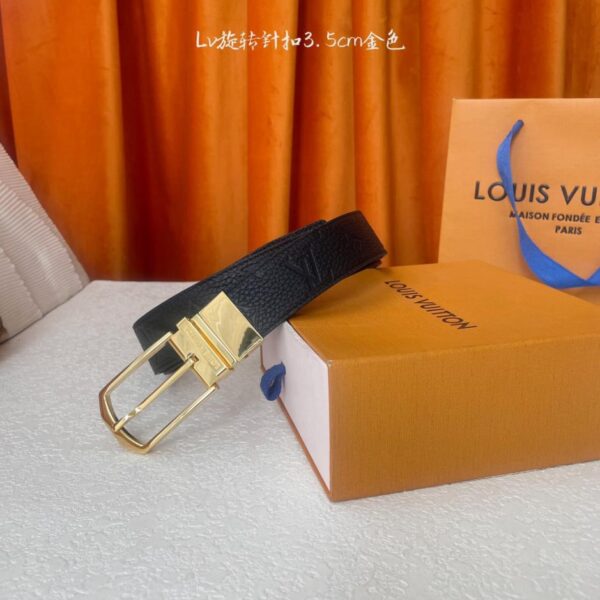 【LOUIS VUITTON】 Fibbia girevole classica da boutique, larghezza 3,5 cm (VNMRW)