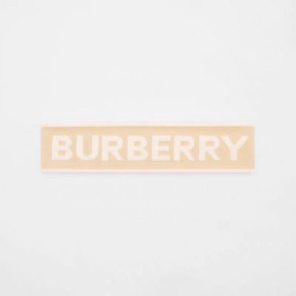 Burberry Fascia per capelli in lana con lettere Burberry, 1 pezzo/borsa semplice (HTXJS)