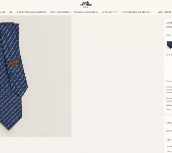 repliche,replica,perfette,siti di,affidabili,migliori siti,dove comprare,1:1,scarpe da ginnastica L’ultima cravatta di Hermès, la cravatta “Anchor and Sail”, è una cravatta in seta pesante cucita a mano (100% seta di gelso) (O5SQR)
