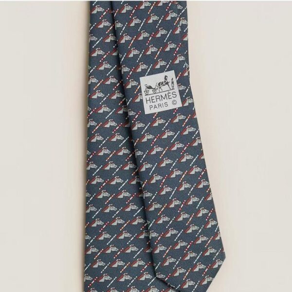 repliche,replica,perfette,siti di,affidabili,migliori siti,dove comprare,1:1,scarpe da ginnastica Nuova serie di cravatte stampate da uomo Hermes [colore galoppante] (ZJ2CP)