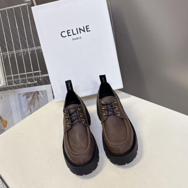 repliche,replica,perfette,siti di,affidabili,migliori siti,dove comprare,1:1,scarpe da ginnastica Gli ultimi mocassini con suola spessa della collezione autunno-inverno di CELINE (LBUEN)