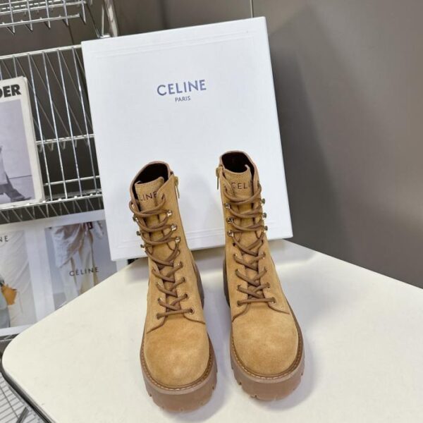 repliche,replica,perfette,siti di,affidabili,migliori siti,dove comprare,1:1,scarpe da ginnastica Gli stivali Martin, ultimo modello della passerella autunnale e invernale di CELINE (KECNM)