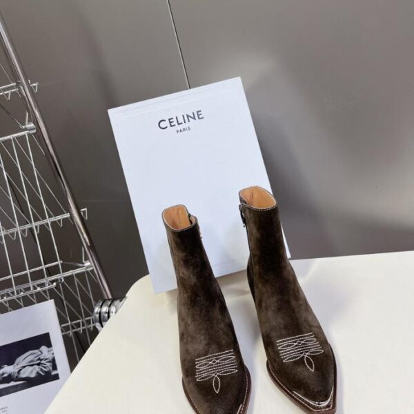 repliche,replica,perfette,siti di,affidabili,migliori siti,dove comprare,1:1,scarpe da ginnastica Gli ultimi stivaletti alla caviglia di CELINE (RAMZX)