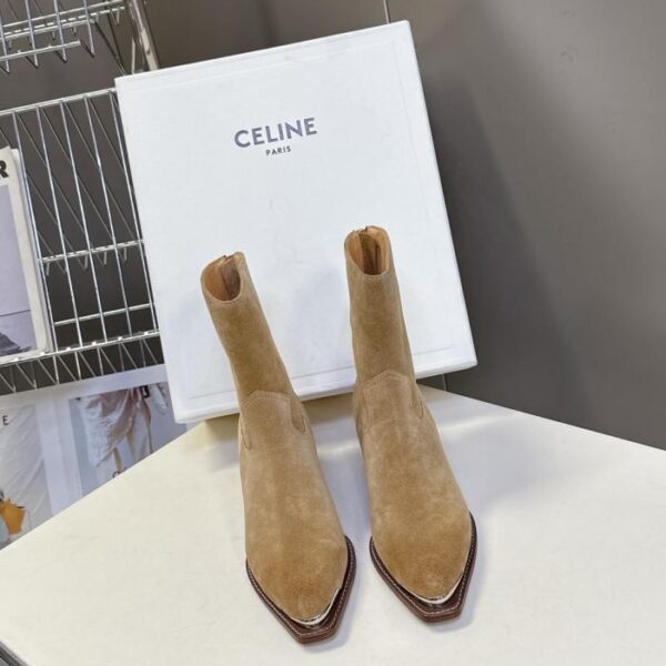 repliche,replica,perfette,siti di,affidabili,migliori siti,dove comprare,1:1,scarpe da ginnastica Stivaletti alla caviglia CELINE autunno e inverno, ultima tendenza (2CURX)
