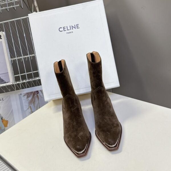 repliche,replica,perfette,siti di,affidabili,migliori siti,dove comprare,1:1,scarpe da ginnastica Stivaletti alla caviglia CELINE autunno e inverno, ultima tendenza (XB8XZ)