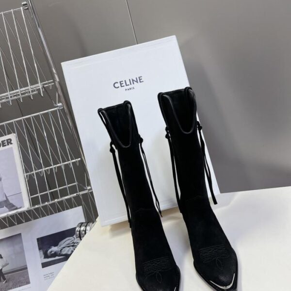 repliche,replica,perfette,siti di,affidabili,migliori siti,dove comprare,1:1,scarpe da ginnastica Stivaletti alla caviglia CELINE, ultima moda (7ZW13)