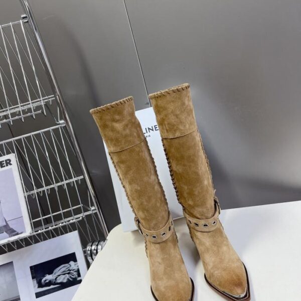 repliche,replica,perfette,siti di,affidabili,migliori siti,dove comprare,1:1,scarpe da ginnastica Stivaletti alla caviglia con gli ultimi stivali retrò alla moda CELINE (5EH3E)