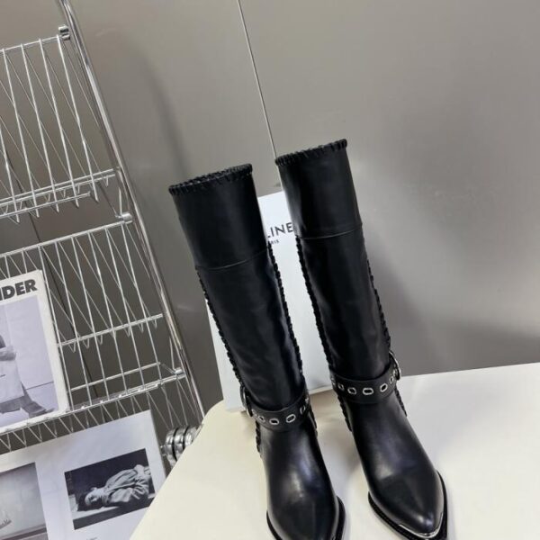 repliche,replica,perfette,siti di,affidabili,migliori siti,dove comprare,1:1,scarpe da ginnastica Stivaletti alla caviglia con gli ultimi stivali retrò alla moda CELINE (Q75FZ)