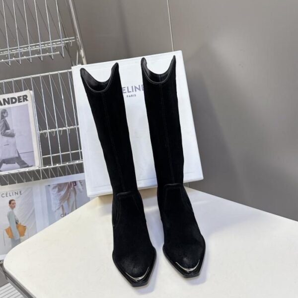 repliche,replica,perfette,siti di,affidabili,migliori siti,dove comprare,1:1,scarpe da ginnastica Stivaletti alla caviglia CELINE autunno e inverno, ultima tendenza (SX6FR)