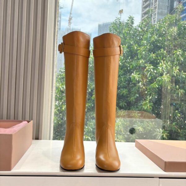 repliche,replica,perfette,siti di,affidabili,migliori siti,dove comprare,1:1,scarpe da ginnastica Stivali da passerella autunno/inverno G126 MIUMIU 25 (H3SJV)