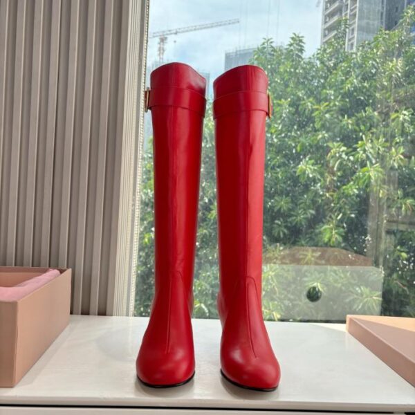 repliche,replica,perfette,siti di,affidabili,migliori siti,dove comprare,1:1,scarpe da ginnastica Stivali da passerella autunno/inverno G126 MIUMIU 25 (LZ21U)