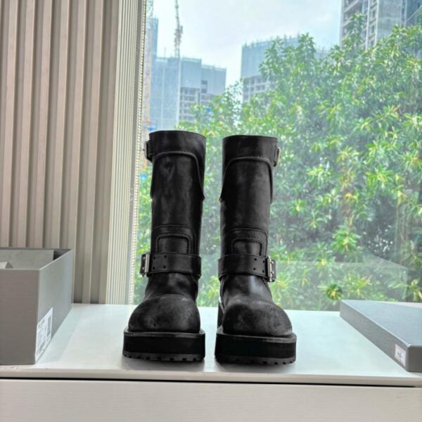 repliche,replica,perfette,siti di,affidabili,migliori siti,dove comprare,1:1,scarpe da ginnastica Balenciaga 25FW Venom Couple’s High Boots Mid-Calf Boots (AWOMG)
