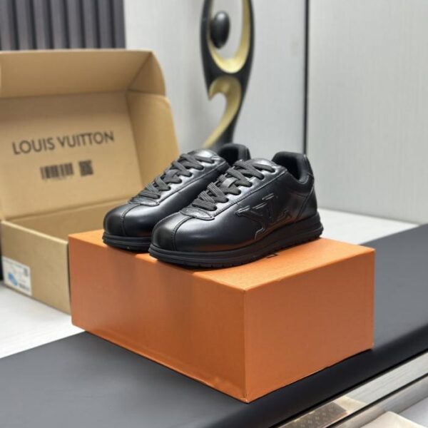 repliche,replica,perfette,siti di,affidabili,migliori siti,dove comprare,1:1,scarpe da ginnastica Set completo di imballaggio, versione top, nuovo stile classico della passerella Louis Vuitton (D6F1L)