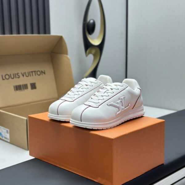 repliche,replica,perfette,siti di,affidabili,migliori siti,dove comprare,1:1,scarpe da ginnastica Set completo di imballaggio, versione top, nuovo stile classico della passerella Louis Vuitton (QBSJT)