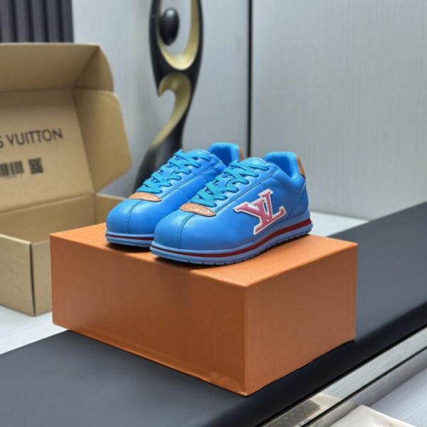 repliche,replica,perfette,siti di,affidabili,migliori siti,dove comprare,1:1,scarpe da ginnastica Set completo di imballaggio, versione top, nuovo stile classico della passerella Louis Vuitton (TH2GI)