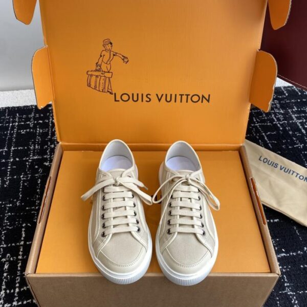 repliche,replica,perfette,siti di,affidabili,migliori siti,dove comprare,1:1,scarpe da ginnastica Louis Vuitton 25 nuove scarpe casual sportive Lagoon in tela (CJXZ9)