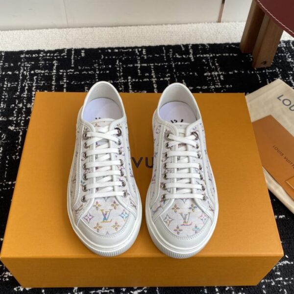 repliche,replica,perfette,siti di,affidabili,migliori siti,dove comprare,1:1,scarpe da ginnastica Louis Vuitton 25 nuove scarpe casual sportive Lagoon in tela (GSC1O)