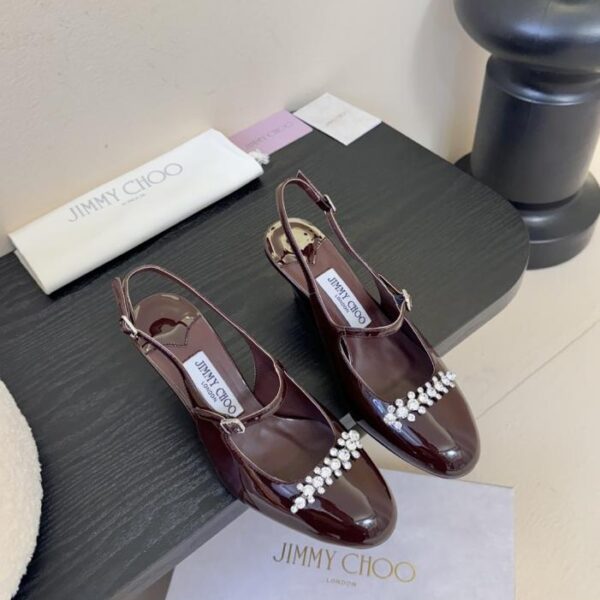 Sandali con punta quadrata Jimmy Choo New (NYB8U)