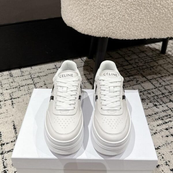 Versione top delle ultime scarpe sportive casual con lacci e suola spessa della serie Block CELINE 25 TRIOMPHE (HMYAQ)