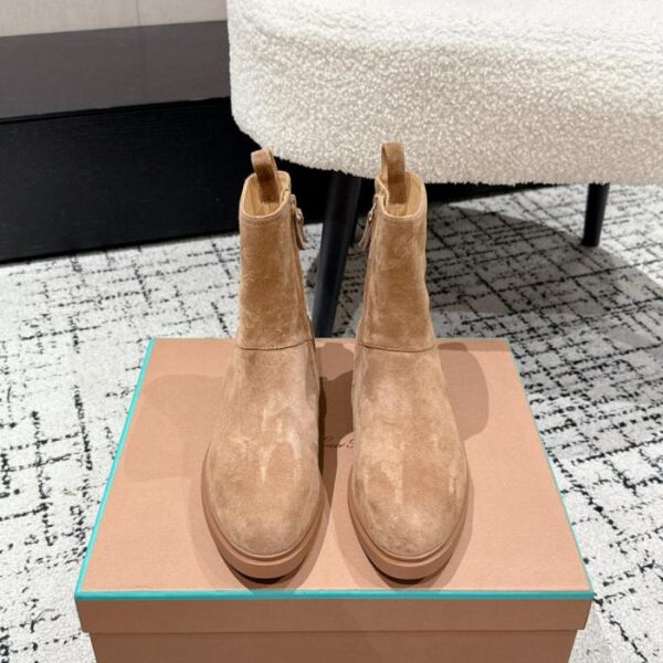 repliche,replica,perfette,siti di,affidabili,migliori siti,dove comprare,1:1,scarpe da ginnastica Stivaletti in pelle da donna Loro Piana Autunno/Inverno Nuovi Arrivi (SBFZ9)