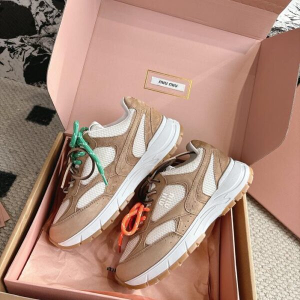 repliche,replica,perfette,siti di,affidabili,migliori siti,dove comprare,1:1,scarpe da ginnastica MiuMiu Primavera/Estate Nuove Scarpe Casual Sportive con Suola Spessa (VMB4Z)