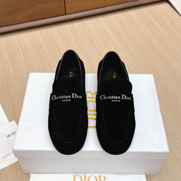 repliche,replica,perfette,siti di,affidabili,migliori siti,dove comprare,1:1,scarpe da ginnastica Mocassini bassi con punta tonda Christian Dior (L9ZWF)
