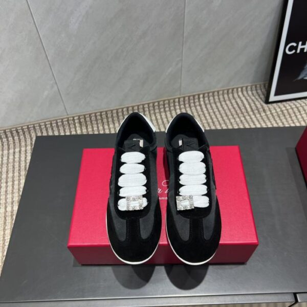 repliche,replica,perfette,siti di,affidabili,migliori siti,dove comprare,1:1,scarpe da ginnastica Versione top ROGE VIVIE, scarpe casual con punta tonda ricamata per l’inizio dell’autunno (XROHQ)