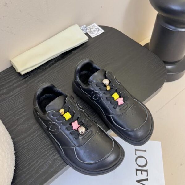 repliche,replica,perfette,siti di,affidabili,migliori siti,dove comprare,1:1,scarpe da ginnastica LOEWE Autunno/Inverno Nuove Sneakers Jambo da Coppia con Lacci Stile Retrò Britannico Scarpe Bianche Scarpe Casual (34FDQ)