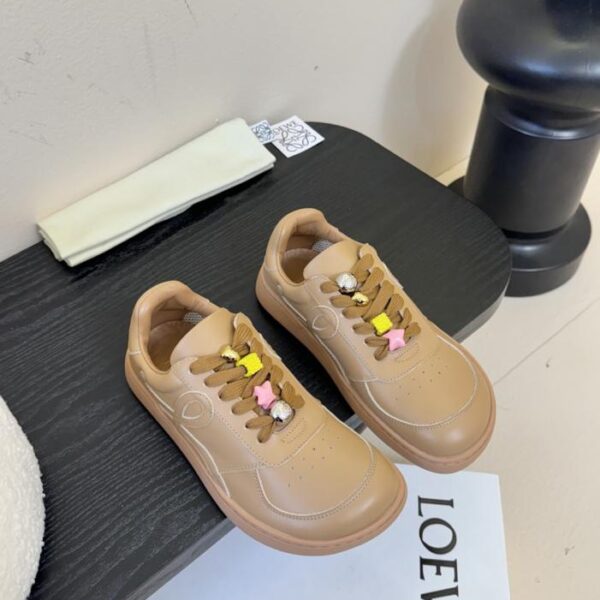 repliche,replica,perfette,siti di,affidabili,migliori siti,dove comprare,1:1,scarpe da ginnastica LOEWE Autunno/Inverno Nuove Sneakers Jambo da Coppia con Lacci Stile Retrò Britannico Scarpe Bianche Scarpe Casual (WTB)