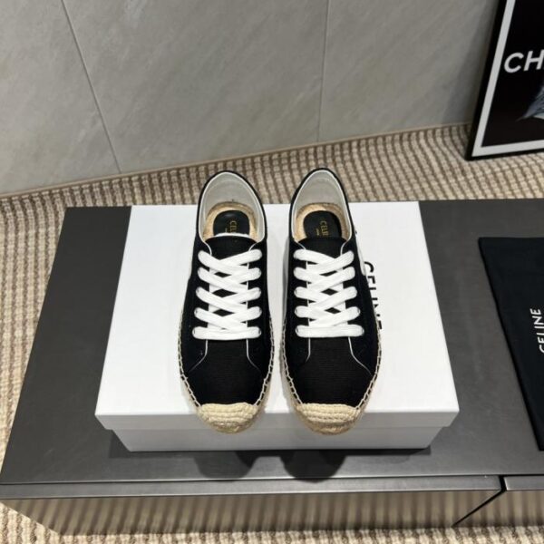 repliche,replica,perfette,siti di,affidabili,migliori siti,dove comprare,1:1,scarpe da ginnastica Versione top della sfilata di moda CELLINE Paris, ultima serie casual [scarpe casual con suola spessa in corda di canapa] (XNLPW)
