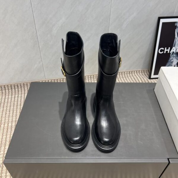 repliche,replica,perfette,siti di,affidabili,migliori siti,dove comprare,1:1,scarpe da ginnastica Versione top CELINE, inizio autunno, ultima serie di stivali Martin con punta tonda e lunghezza di un piede (FU2FB)