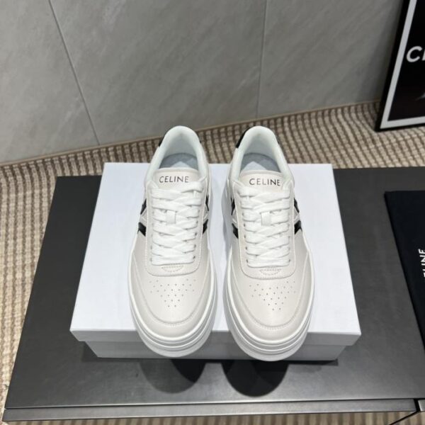 repliche,replica,perfette,siti di,affidabili,migliori siti,dove comprare,1:1,scarpe da ginnastica Versione top della sfilata di moda CELLINE Paris, ultima serie casual [scarpe casual con suola spessa e lacci color-block] (04STC)