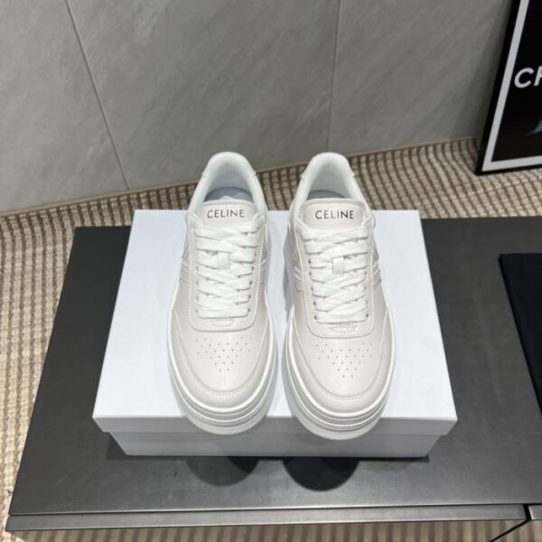 repliche,replica,perfette,siti di,affidabili,migliori siti,dove comprare,1:1,scarpe da ginnastica Versione top della sfilata di moda CELLNE Paris, ultima serie casual [scarpe casual con suola spessa e lacci color-block] (VFHDK)