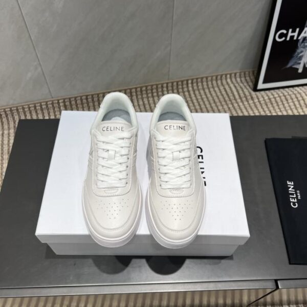 repliche,replica,perfette,siti di,affidabili,migliori siti,dove comprare,1:1,scarpe da ginnastica Versione top della sfilata di moda CELLINE Paris, ultima serie casual [scarpe casual con lacci e suola sottile abbinate ai colori] (0FT8B)