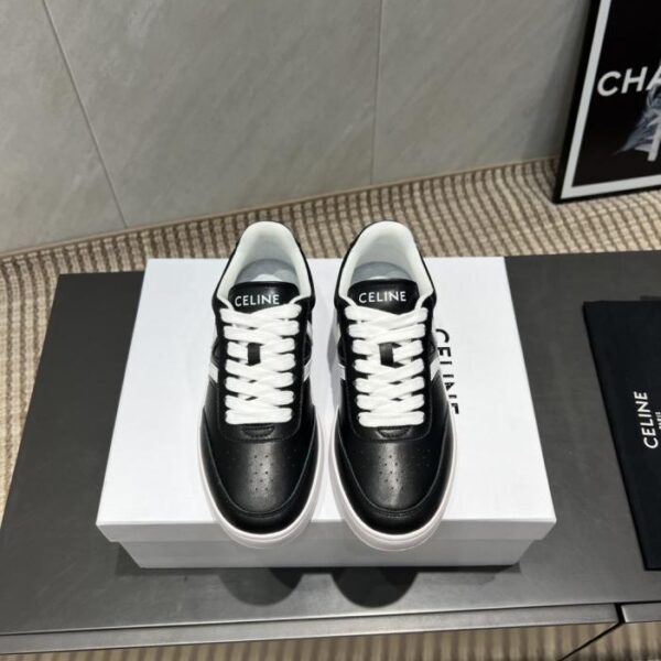 repliche,replica,perfette,siti di,affidabili,migliori siti,dove comprare,1:1,scarpe da ginnastica Versione top della sfilata di moda CELLINE Paris, ultima serie casual [scarpe casual con lacci e suola sottile color-block] (FWB13)