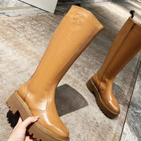 repliche,replica,perfette,siti di,affidabili,migliori siti,dove comprare,1:1,scarpe da ginnastica Stivali con plateau retrò Celine autunno/inverno (DD2S1)