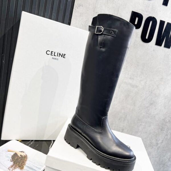 repliche,replica,perfette,siti di,affidabili,migliori siti,dove comprare,1:1,scarpe da ginnastica Stivali con plateau retrò Celine autunno/inverno (1O8VO)
