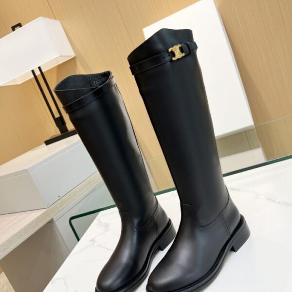 repliche,replica,perfette,siti di,affidabili,migliori siti,dove comprare,1:1,scarpe da ginnastica Stivali con plateau retrò Celine autunno/inverno (T98O2)