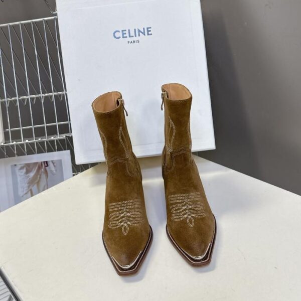 Stivali retrò alla moda autunno e inverno di CELINE (HOBZ7)