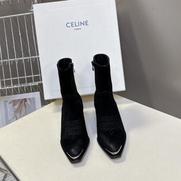 Stivali alla moda retrò più recenti dell'autunno e dell'inverno di CELINE (NVXH4)