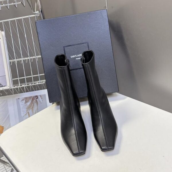 repliche,replica,perfette,siti di,affidabili,migliori siti,dove comprare,1:1,scarpe da ginnastica Stivaletti con tacco spesso della sfilata autunno/inverno SAINT LAURENT (4QE36)