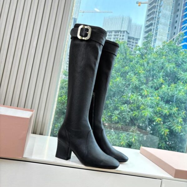 repliche,replica,perfette,siti di,affidabili,migliori siti,dove comprare,1:1,scarpe da ginnastica Livello di acquisto G002 Stivali elasticizzati autunnali e invernali MIUMIU (KEQX0)