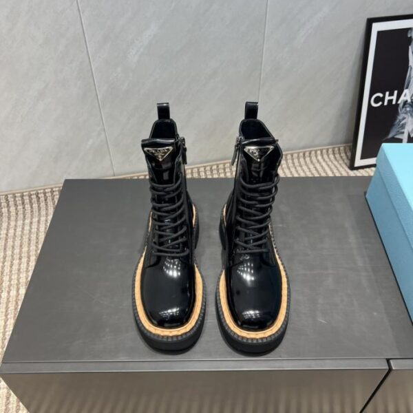 repliche,replica,perfette,siti di,affidabili,migliori siti,dove comprare,1:1,scarpe da ginnastica Versione top di PRADA, nuovi stivali con punta tonda e cerniera lampo per l’inizio dell’autunno (YZSL8)