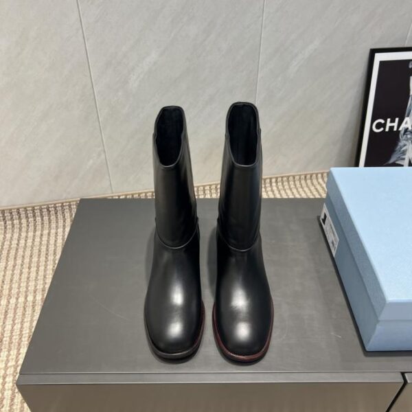 repliche,replica,perfette,siti di,affidabili,migliori siti,dove comprare,1:1,scarpe da ginnastica Versione top PRADA, stivali slip-on con punta tonda, inizio autunno (aumento (0MKEB)