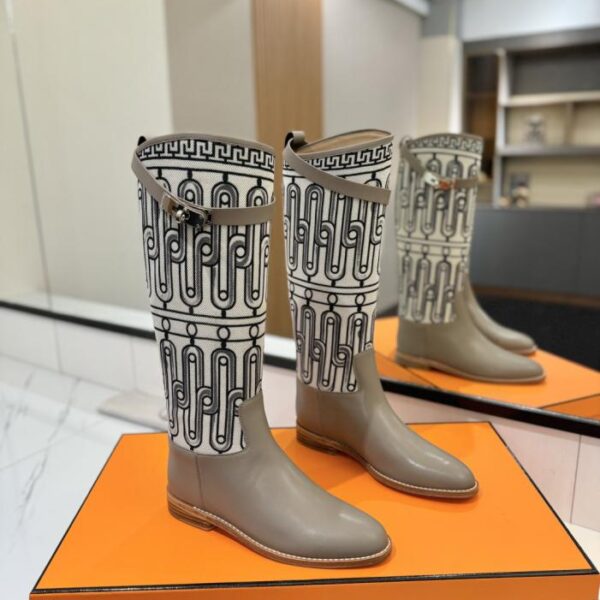 repliche,replica,perfette,siti di,affidabili,migliori siti,dove comprare,1:1,scarpe da ginnastica Stivali da cavaliere saltante Kelly di Hermes, modello Hot Girl di alta qualità (JBHJ8)