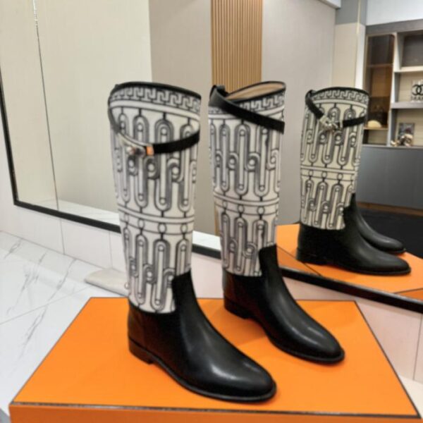 repliche,replica,perfette,siti di,affidabili,migliori siti,dove comprare,1:1,scarpe da ginnastica Stivali da cavaliere saltante Kelly di Hermes, modello Hot Girl di alta qualità (Y4NC0)