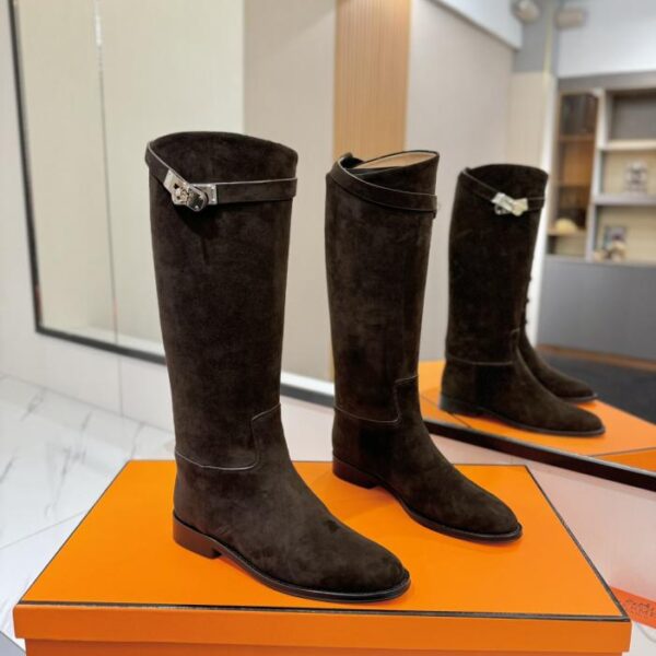 repliche,replica,perfette,siti di,affidabili,migliori siti,dove comprare,1:1,scarpe da ginnastica Stivali da cavaliere saltante Kelly di Hermes, modello Hot Girl di alta qualità (H8ZXJ)
