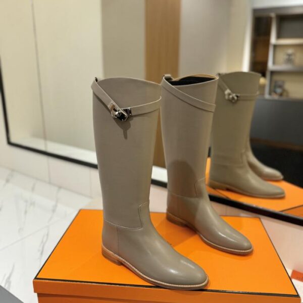repliche,replica,perfette,siti di,affidabili,migliori siti,dove comprare,1:1,scarpe da ginnastica Stivali da cavaliere saltante Kelly di Hermes, modello high-end hot girl (JUMAT)